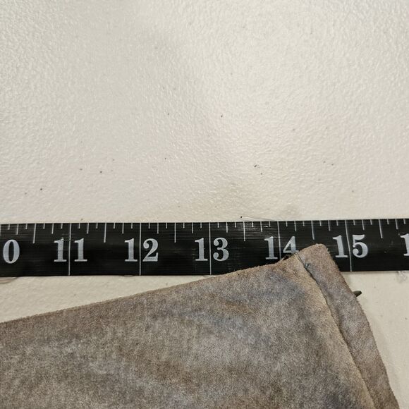 Vtg J. Jill Suede Skirt Womens Size 8 Sage Olive Green Equestrian Western Boho - Picture 9 of 10